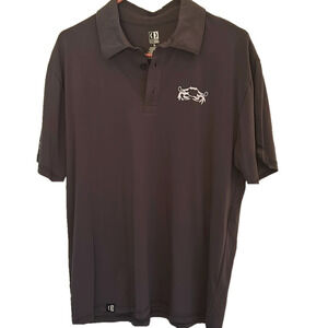 🌿RVOLN Grey Men’s short sleeved 3-button shirt, size L🌿